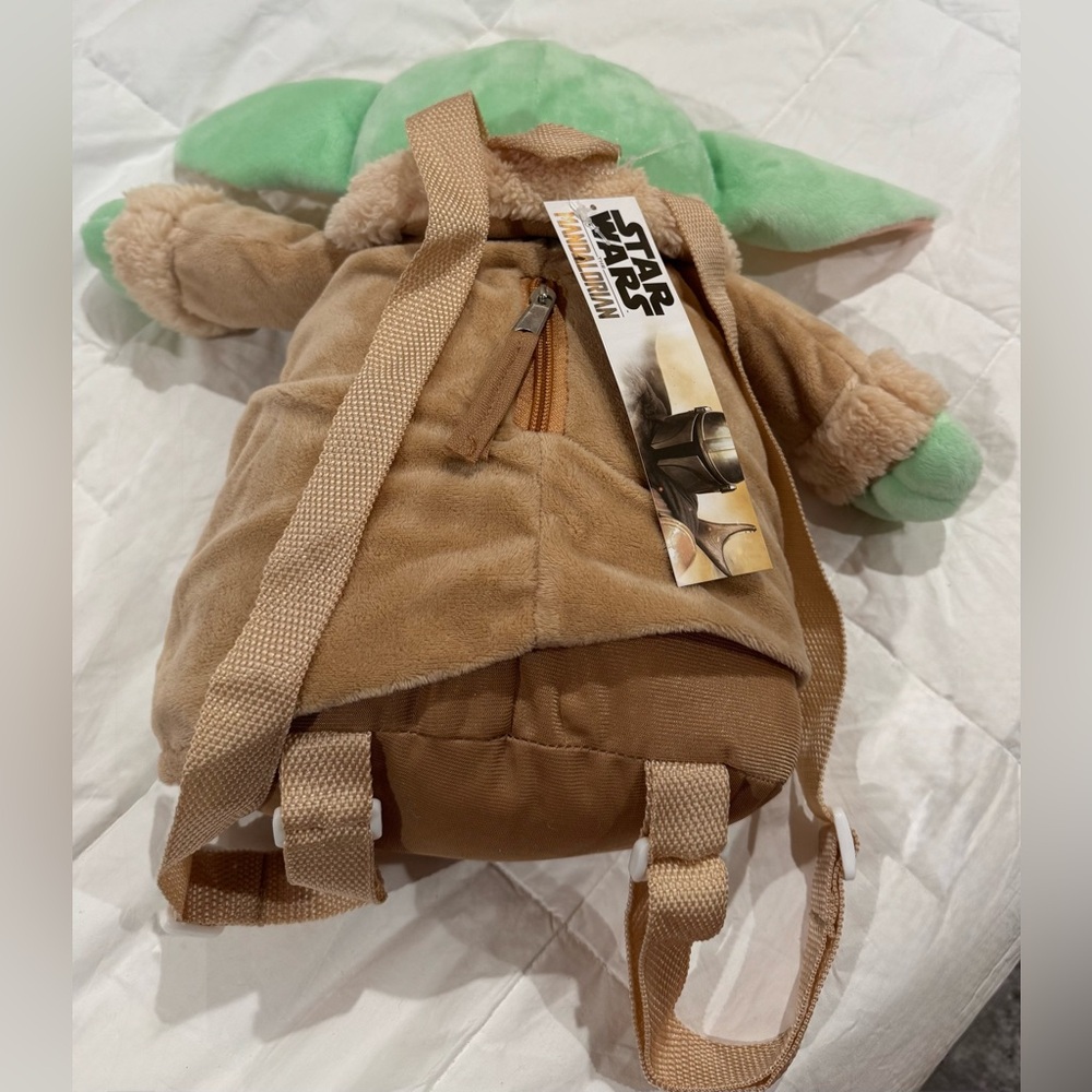 Star Wars Grogu Plush Backpack - Picture 3 of 3